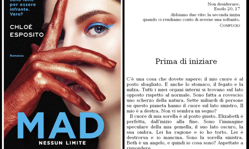 cover del libro Chloé Esposito, Mad. Nessun limite