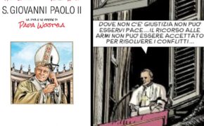 la vita e le opere di Papa Wojtyla-graphic novel
