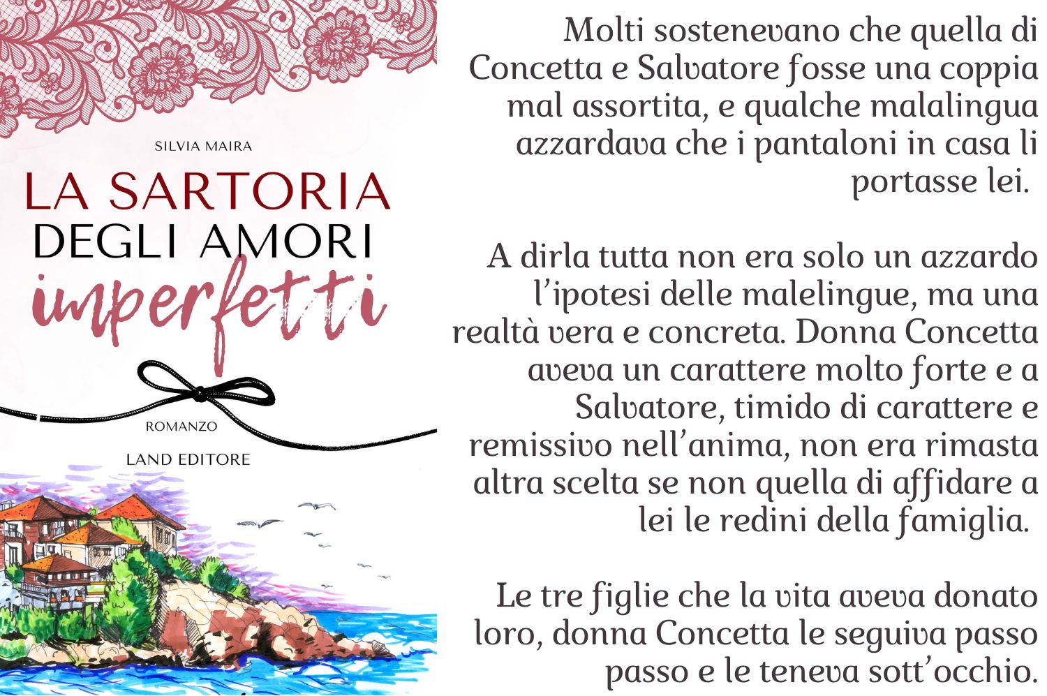 La sartoria degli amori imperfetti, libro di Silvia Maira